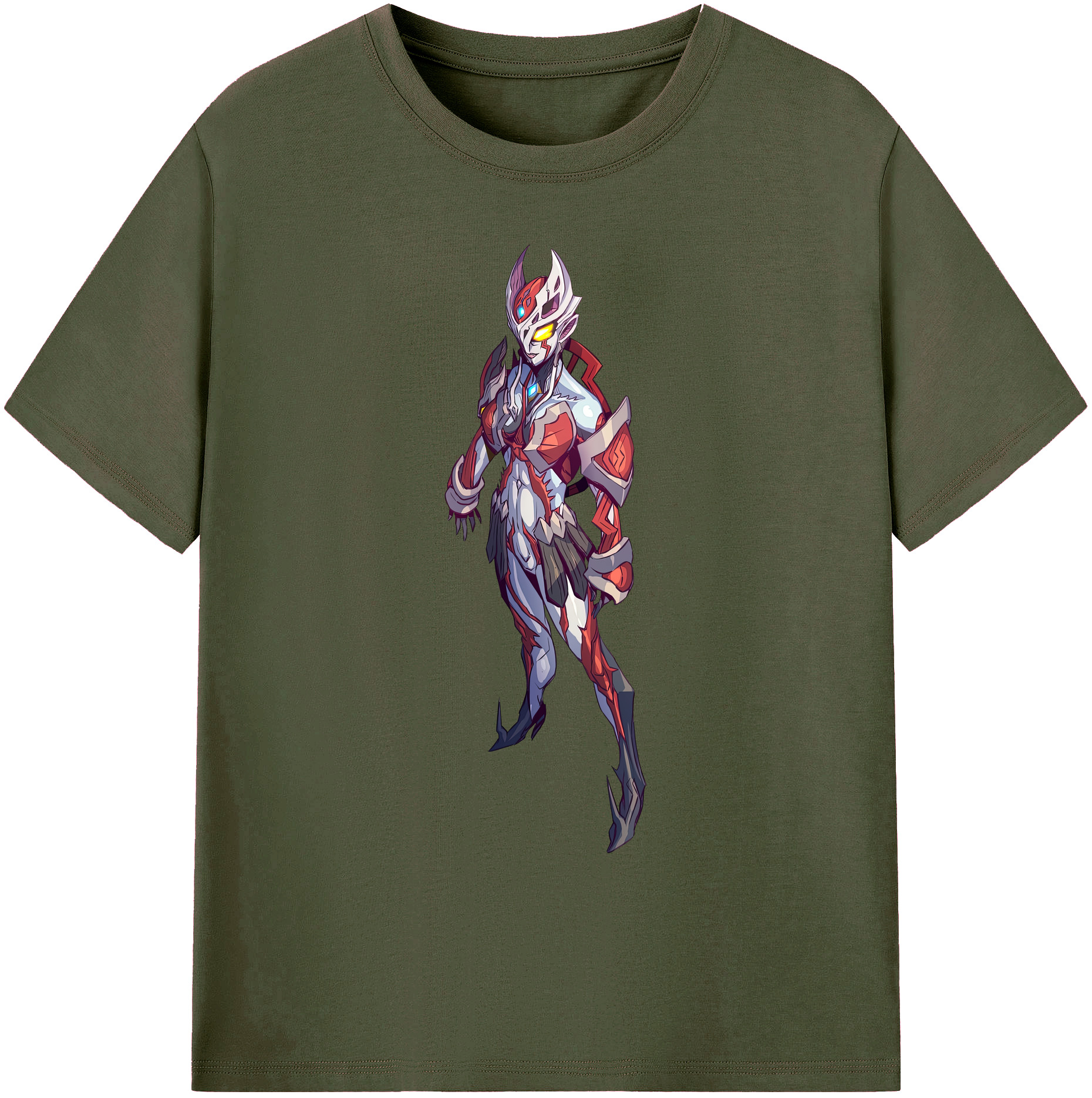（画像用） ウルトラマン Ultraman 綿100％ メンズ半袖Tシャツ｜肌触りやわらか＆通気性
